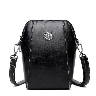 Vienna - Compact Solid Color Mini Handbag